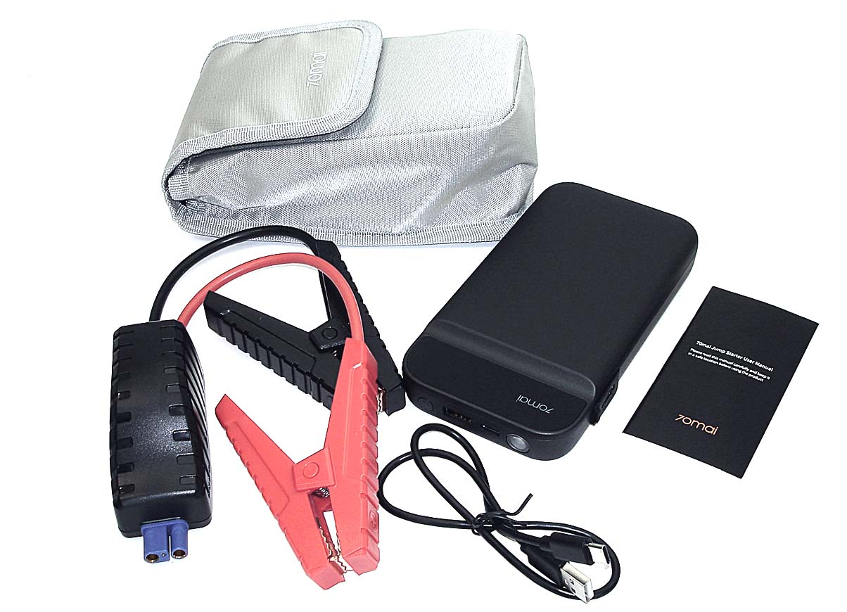 Универсальный внешний аккумулятор Powerbank Emergency Battery Booster 70MAI 11100MAh