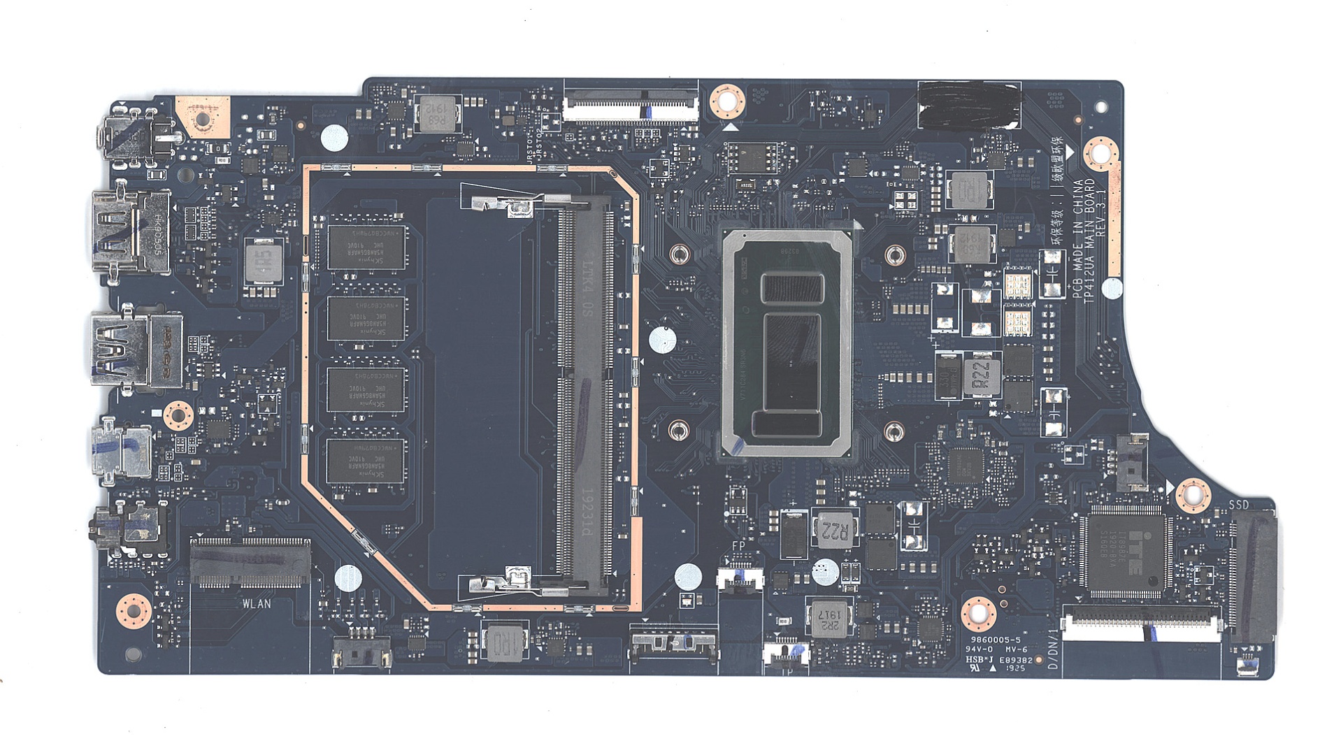 Материнская плата для Asus TP412UA 4G/I3-7020U