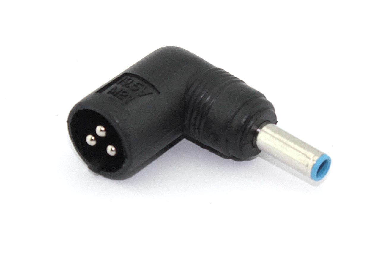 Переходник для ноутбуков HP,Dell 4.5x3.0 19.5V с 3-контактным разъемом