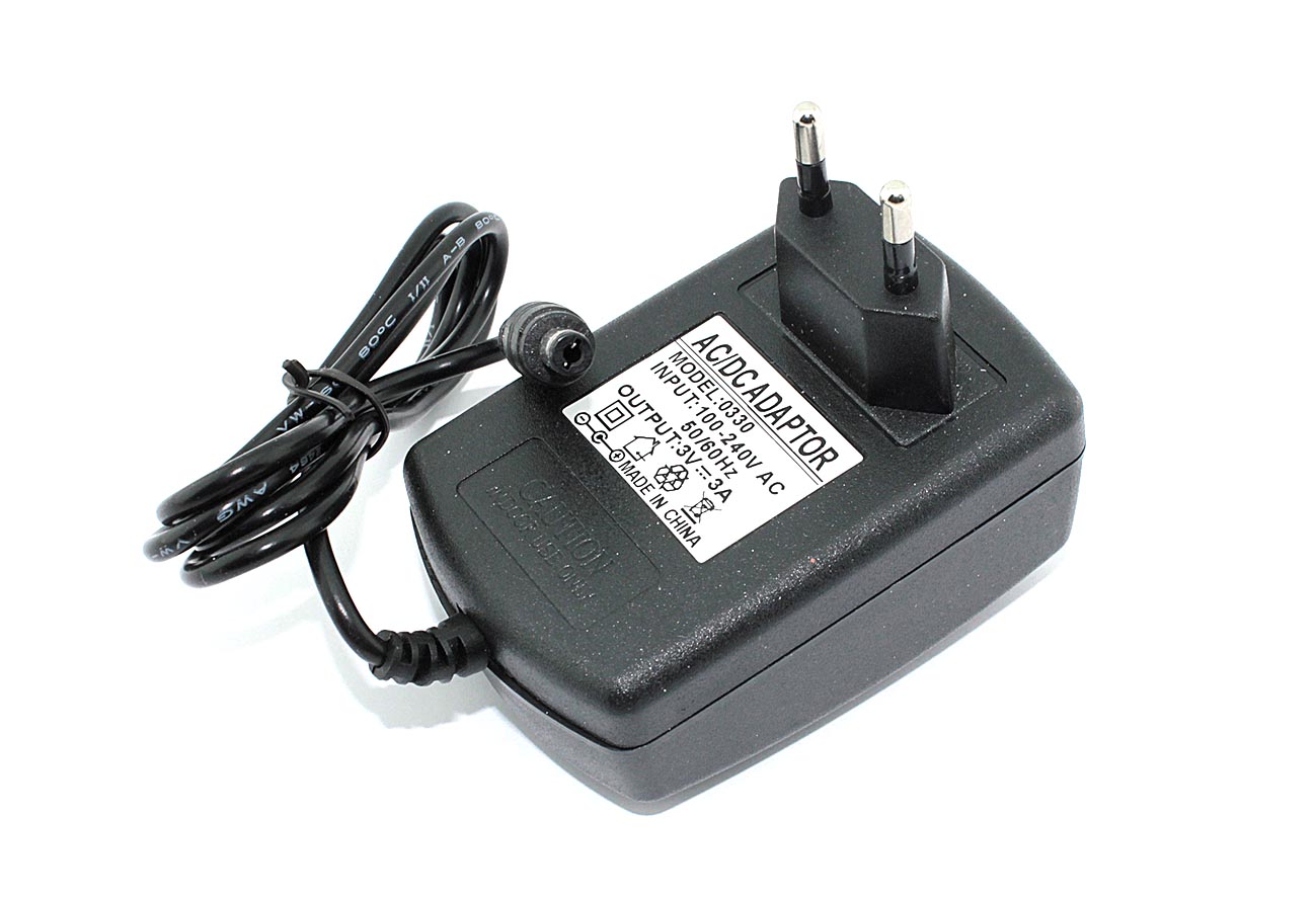 Блок питания (сетевой адаптер) 3V 3A 5.5x2.1