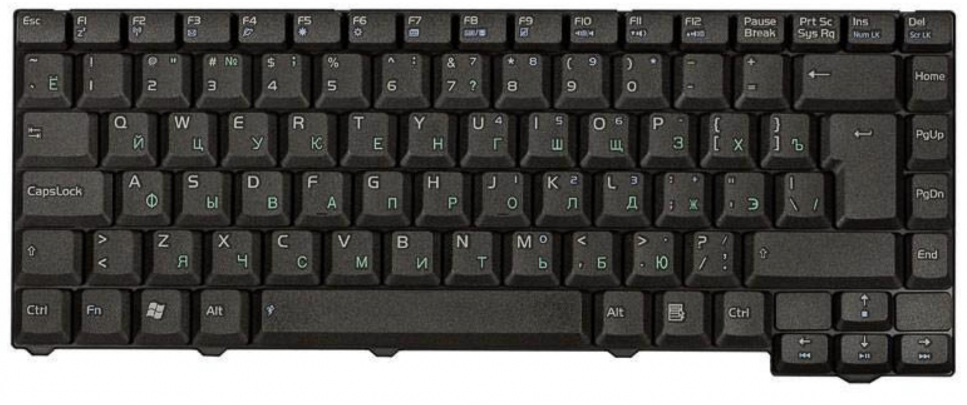 Клавиатура ASUS PRO31 28pin, OEM