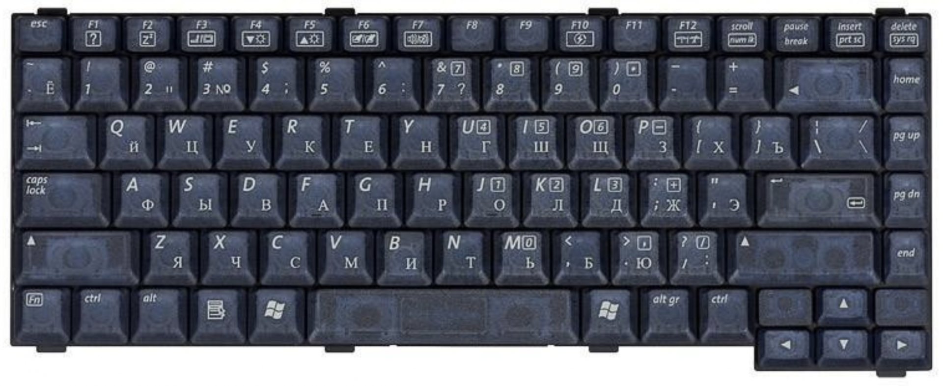 Клавиатура Toshiba Satellite M18 OEM