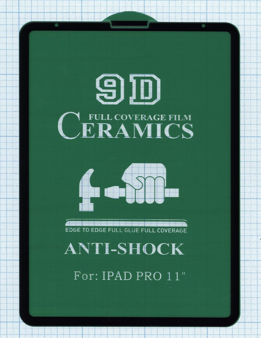 Керамическая пленка (стекло) для iPad Pro 11.0 (2020) 2,5D