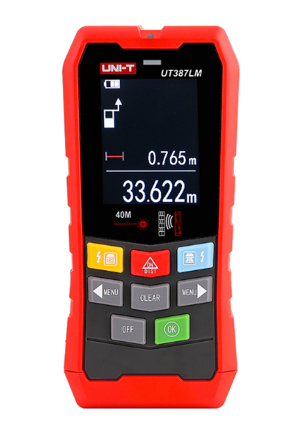 Детектор проводки UNI-T UT387LM с лазерной рулеткой