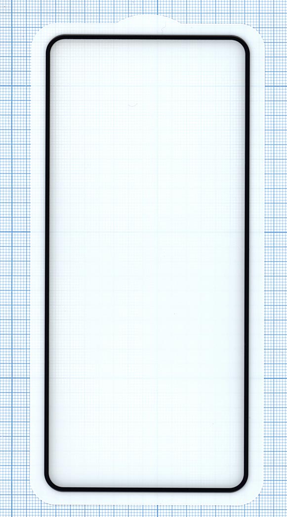 Защитное стекло "Полное покрытие" для Huawei Honor 30s черное