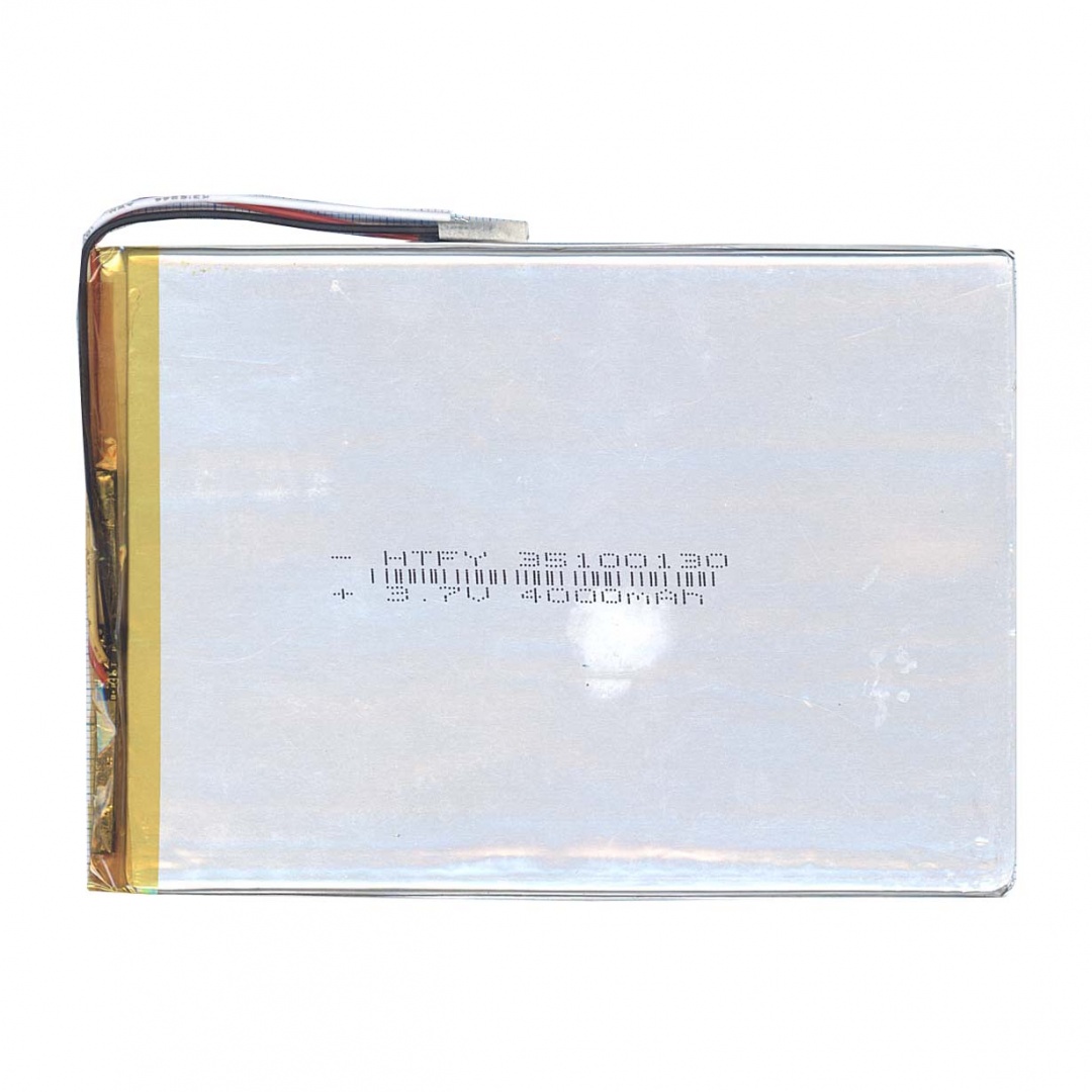 Аккумулятор Li-Pol (батарея) 3.5*100*130мм 3pin 3.7V/4000mAh