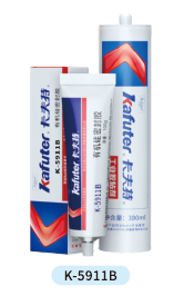 Клей-герметик силиконовый Kafuter K-5911B 300 мл