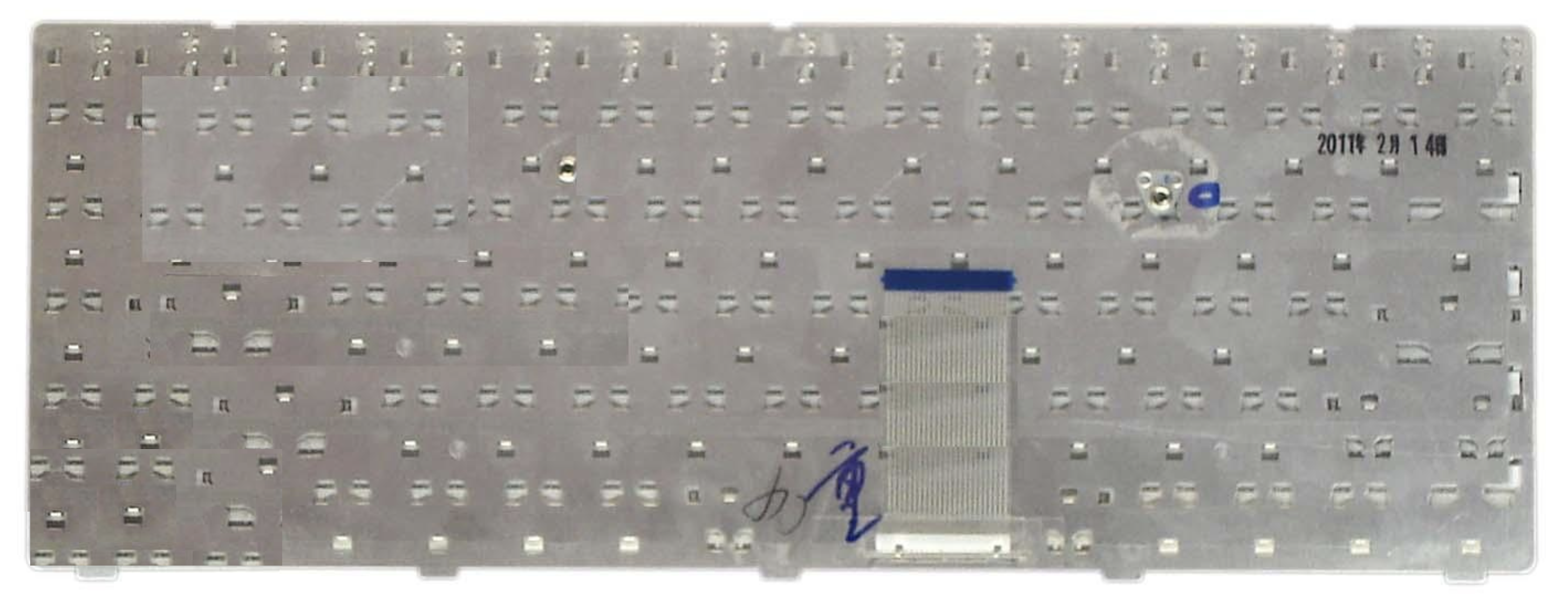 Клавиатура Samsung RV408 белая, OEM