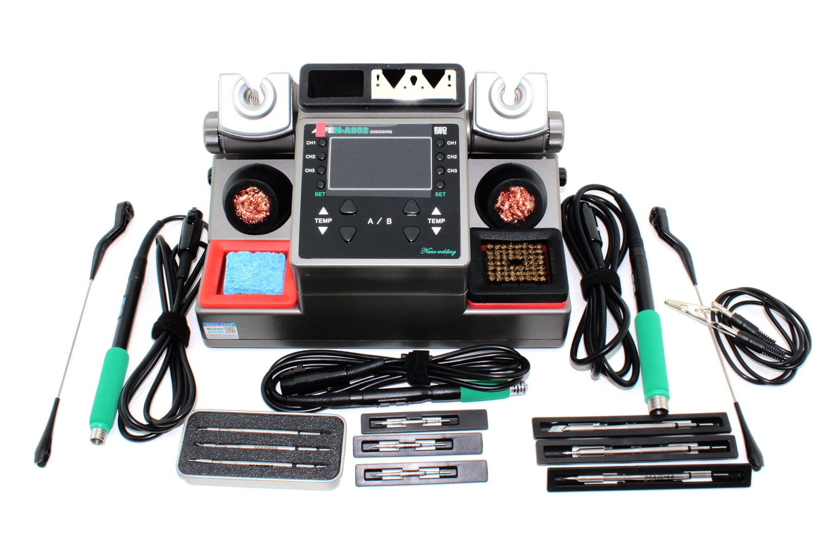 Паяльная станция  с тремя ручками AIFEN 23 A902 Configuration 2