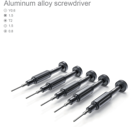 Отвертка из алюминиевого сплава Jakemy JM-8179 Y0.6