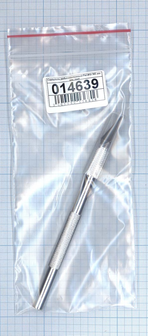 Скальпель радиомонтажный Pro'sKit 145 мм 8PK-394B