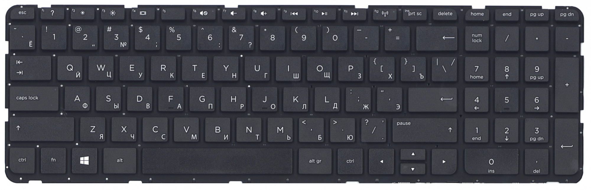 Клавиатура HP Pavilion SleekBook 15-e без рамки, OEM