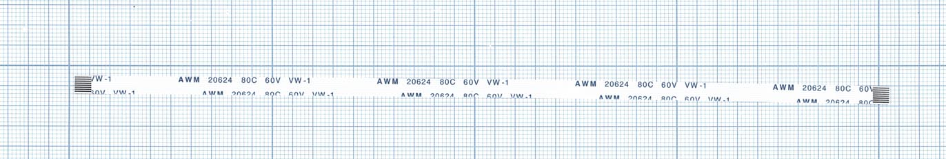 Шлейф универсальный 8pin, шаг 0,8мм, длина 20см