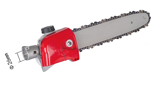 Насадка-сучкорез на бензокосу с масляным бачком Ф26  7 шлицов 102048