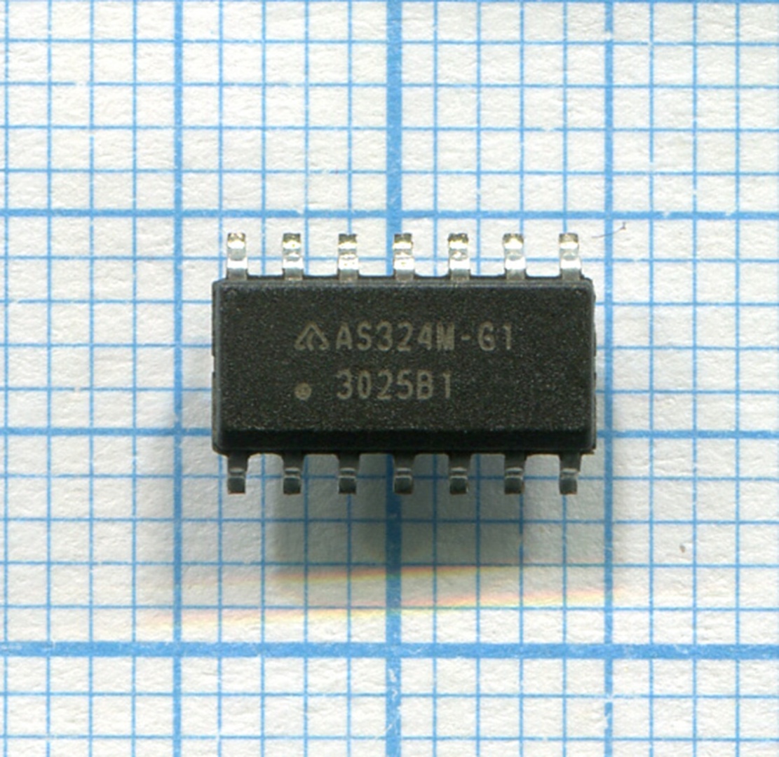 Операционный усилитель AS324M-G1 с разбора