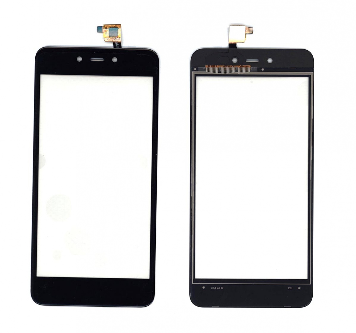 Сенсорное стекло (тачскрин) для BQ BQ-5211 Strike черное