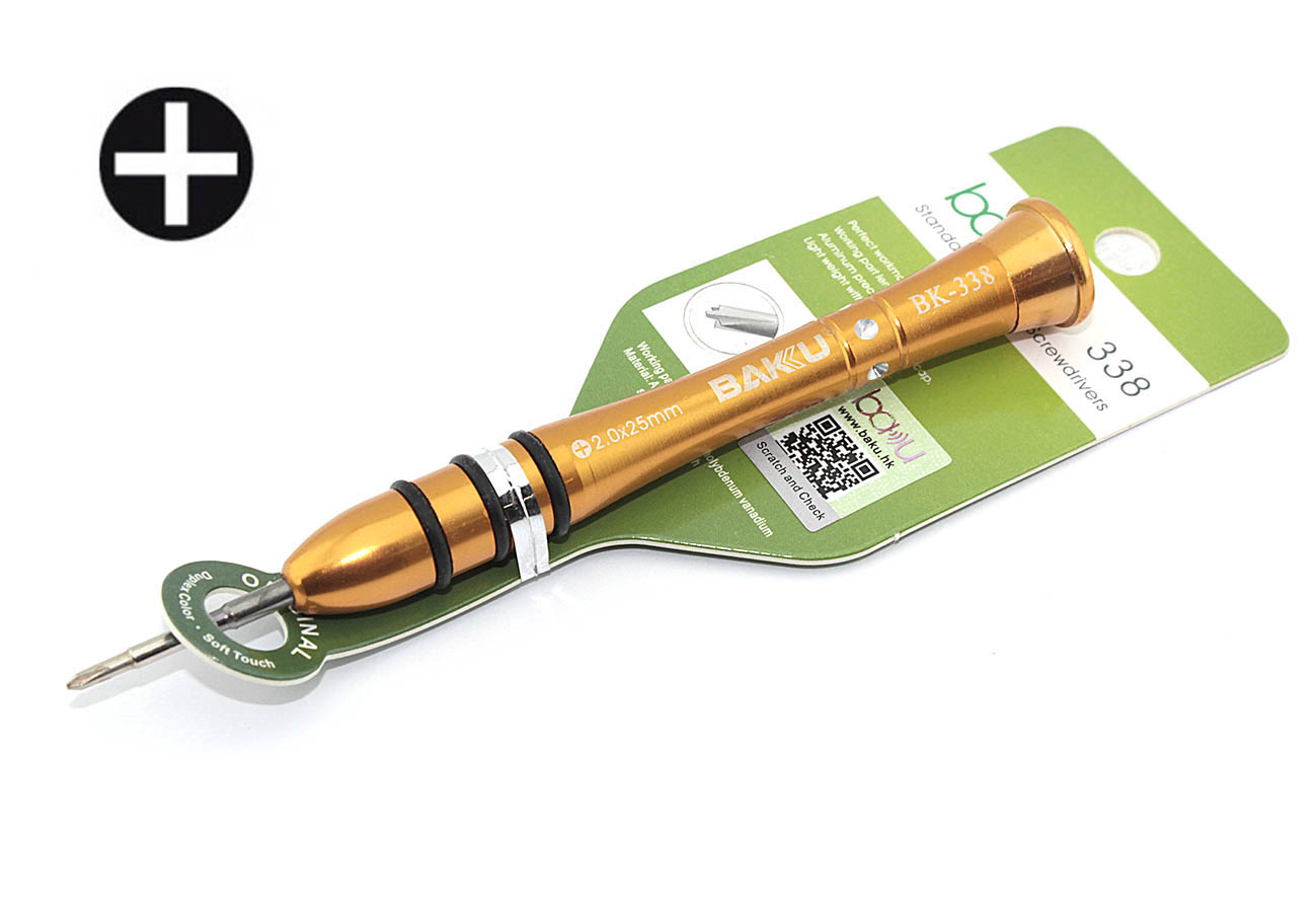 Отвертка плюсовая BAKU BK-338 (+2.0)
