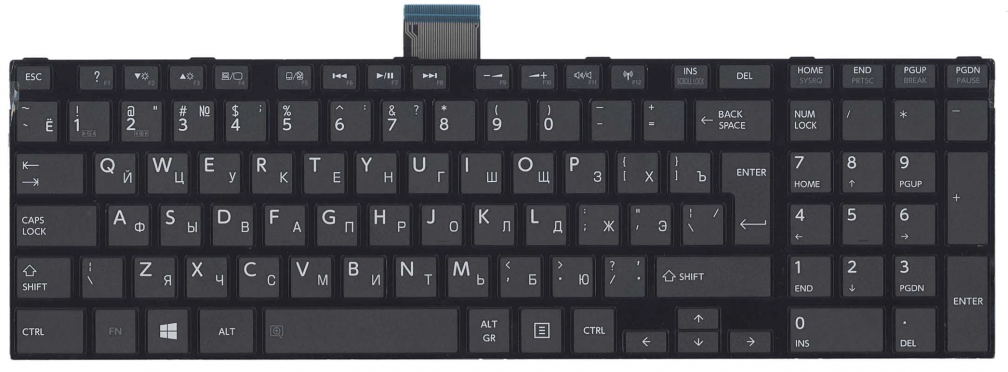 Клавиатура Toshiba Satellite C50-A OEM