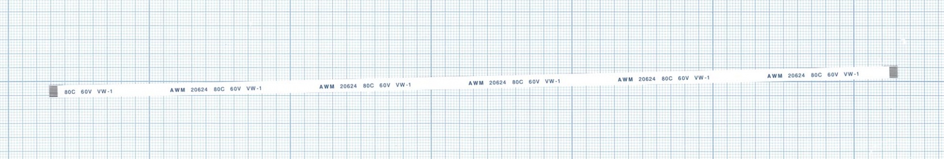 Шлейф универсальный 8pin, шаг 0,5мм, длина 30см