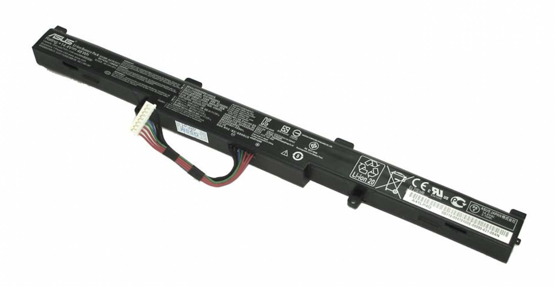Аккумулятор ASUS ROG GL553VE-FY037T 14.4V, 48Wh, Original