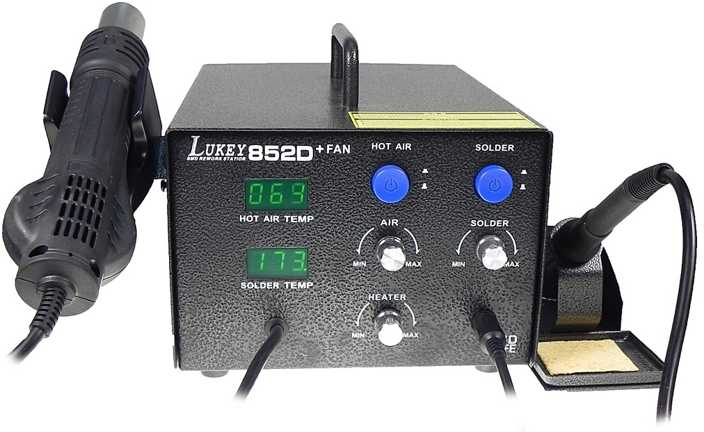 Паяльная станция LUKEY 852D+FAN