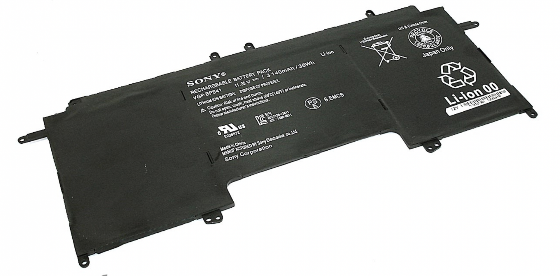 Аккумулятор Sony VAIO SVF13N13 11.25V, 36Wh, Original