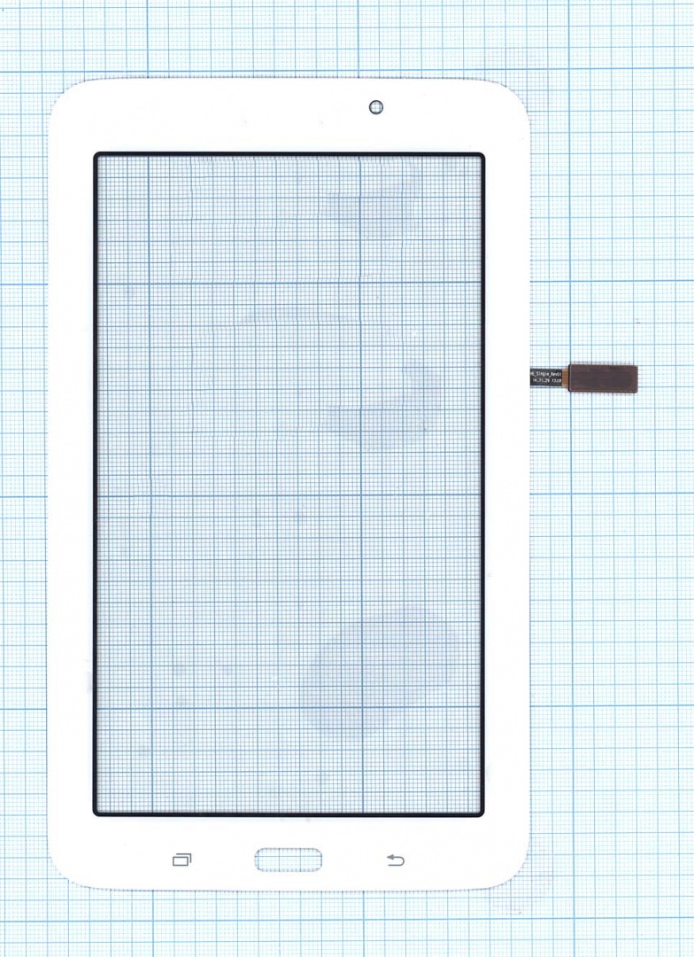 Сенсорное стекло (тачскрин) для Samsung Galaxy Tab 3 Lite 7.0 SM-T112 белое