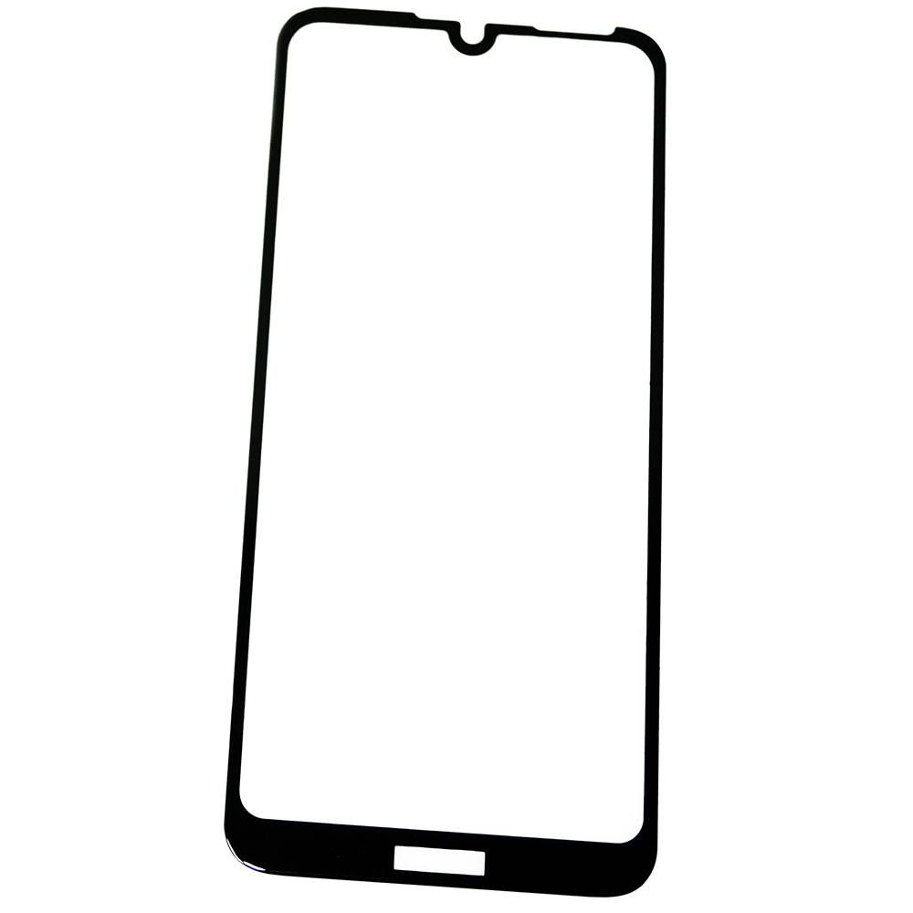 Защитное стекло Honor 8A/8A Pro/Huawei Y6 (2019) WALKER 2,5D Full Glue с рамкой черное /в упаковке/