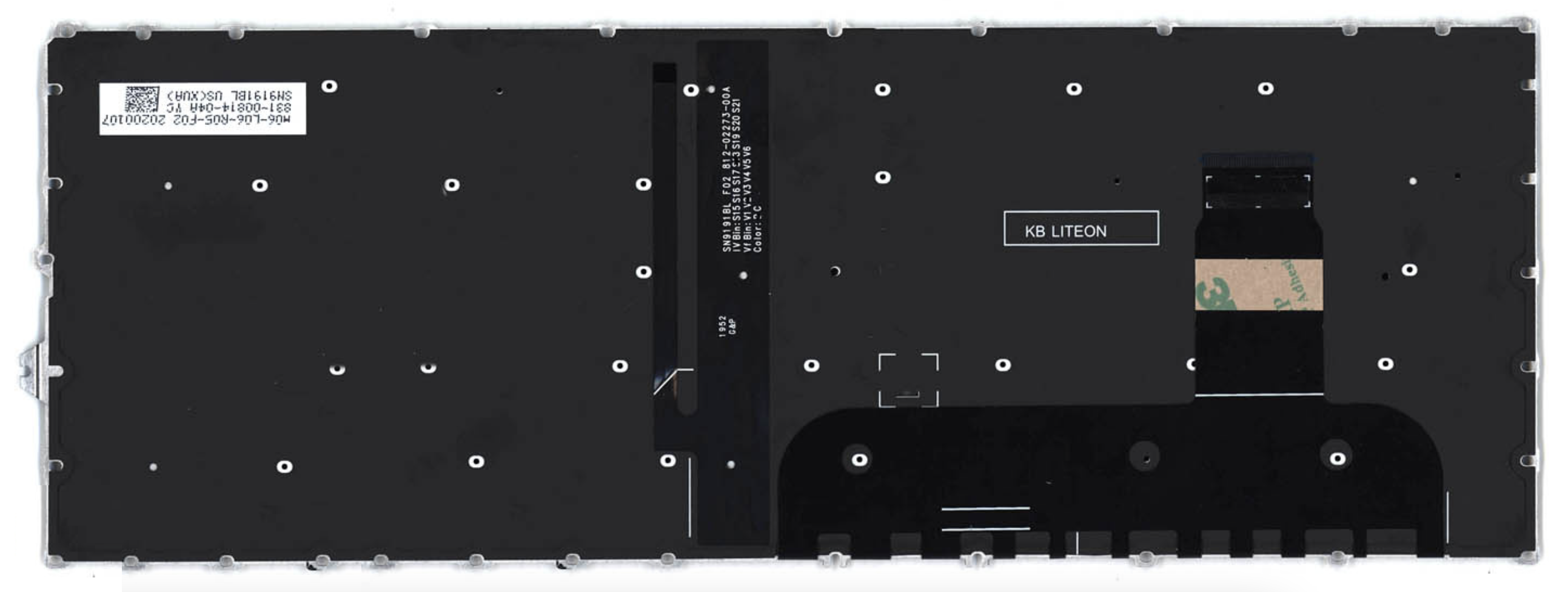 Клавиатура HP EliteBook 840 G8 с подсветкой, без указателя OEM