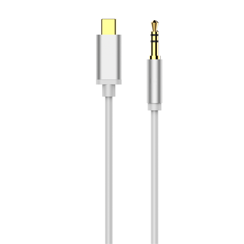 Аудио кабель Baseus Yiven Type-C male To 3.5 male Audio Cable M01 White 1.2M