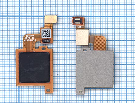 Шлейф со сканером отпечатка пальца для Xiaomi Mi 5x черный