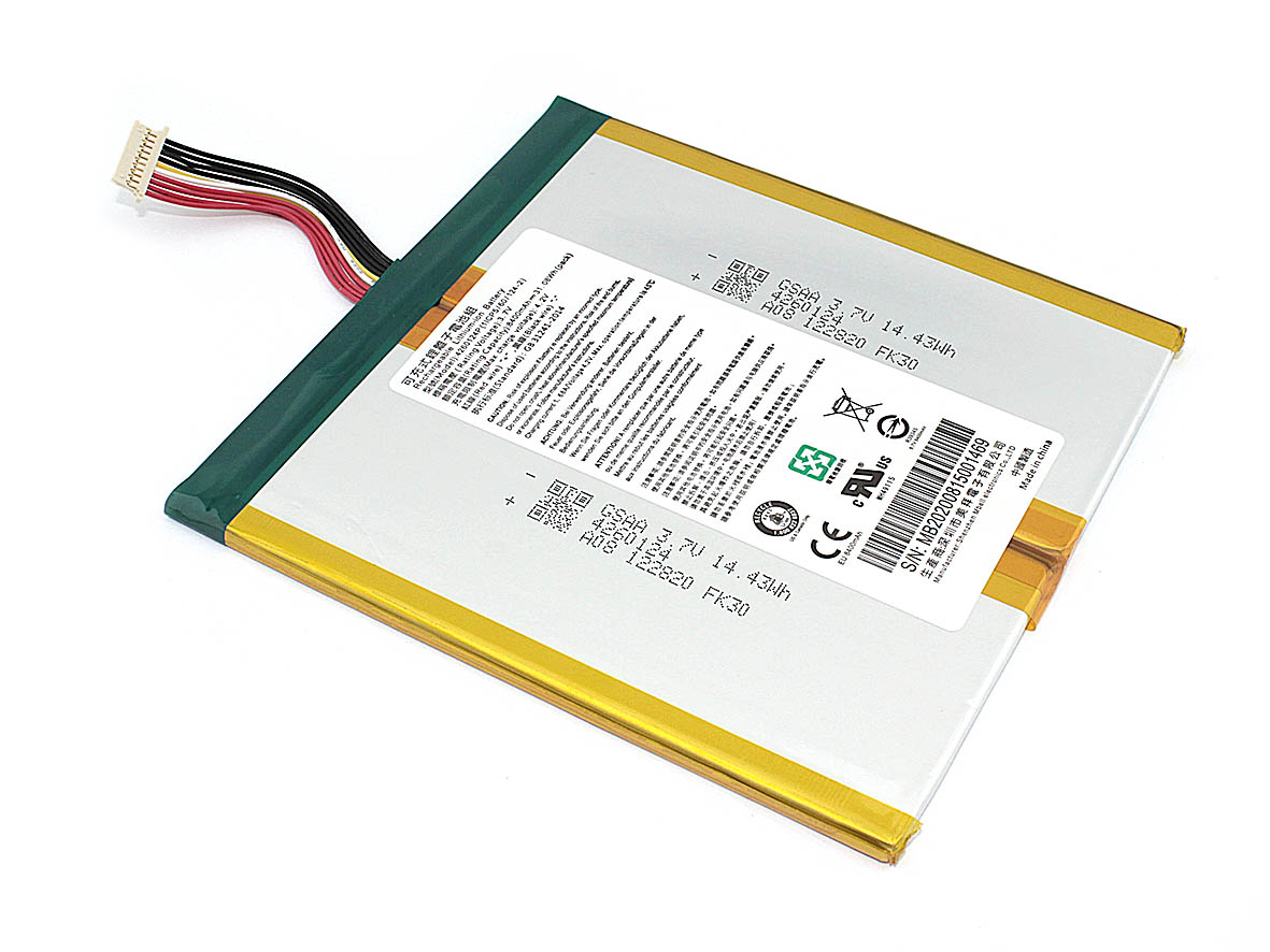 Аккумуляторная батарея для планшета Acer One 10 S1002 (4260124P) 3.7V 8400mAh