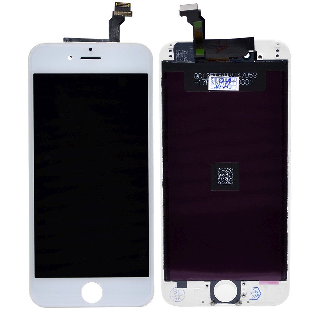 Дисплей iPhone 6 + тачскрин + рамка белый ALPHA
