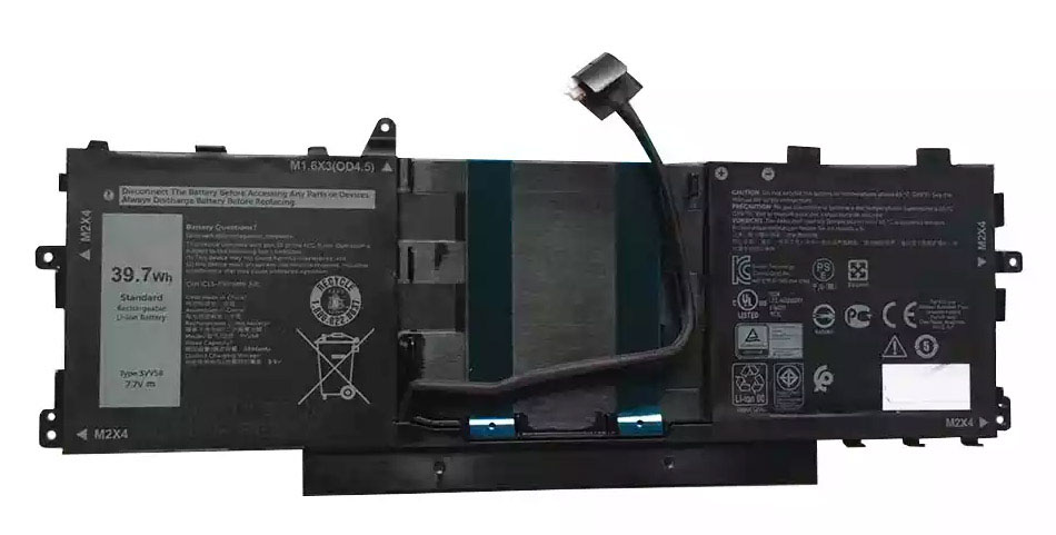Аккумуляторная батарея для ноутбука Dell Latitude 9420 (3VV58) 7.7V 39.7Wh