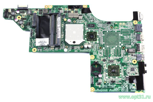 МАТЕРИНСКАЯ ПЛАТА HP DV6-3000 (СОКЕТ S1 + ПРОЦЕССОР PGA AMD TURION 2 P540)