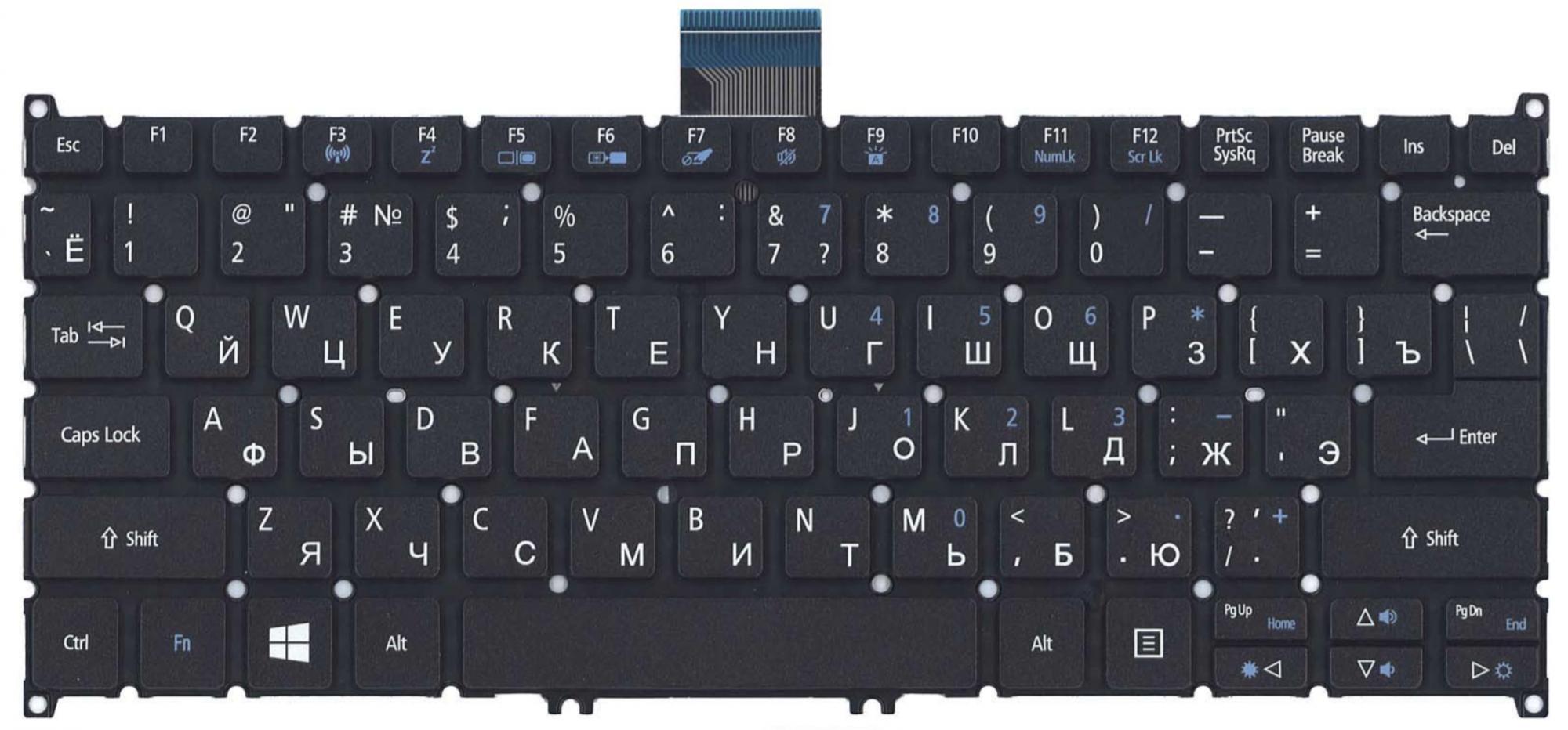 Клавиатура Acer Aspire V5-171 OEM