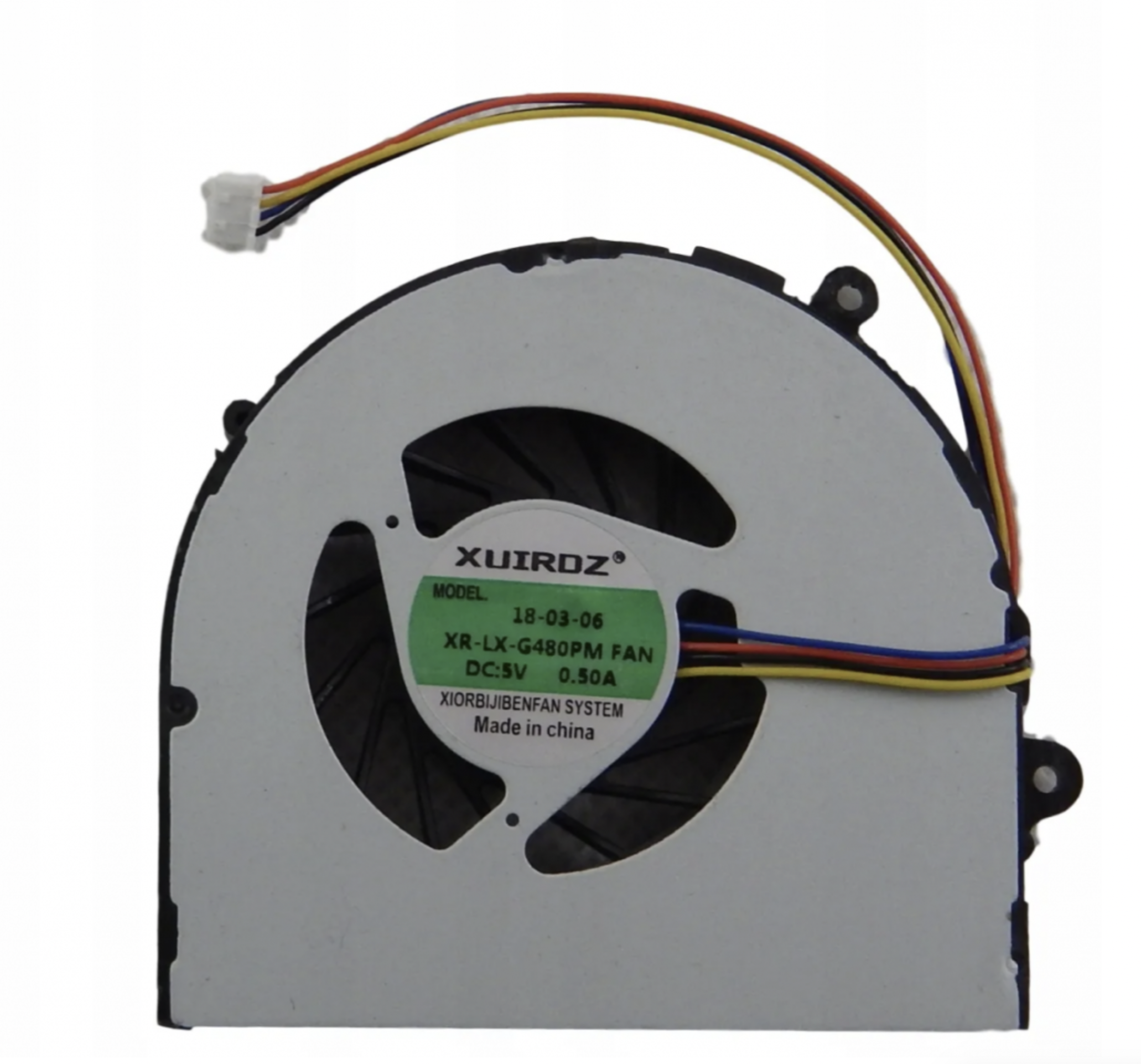 Кулер Lenovo IdeaPad G480 4pin, 12 х 70 х 65 мм, OEM