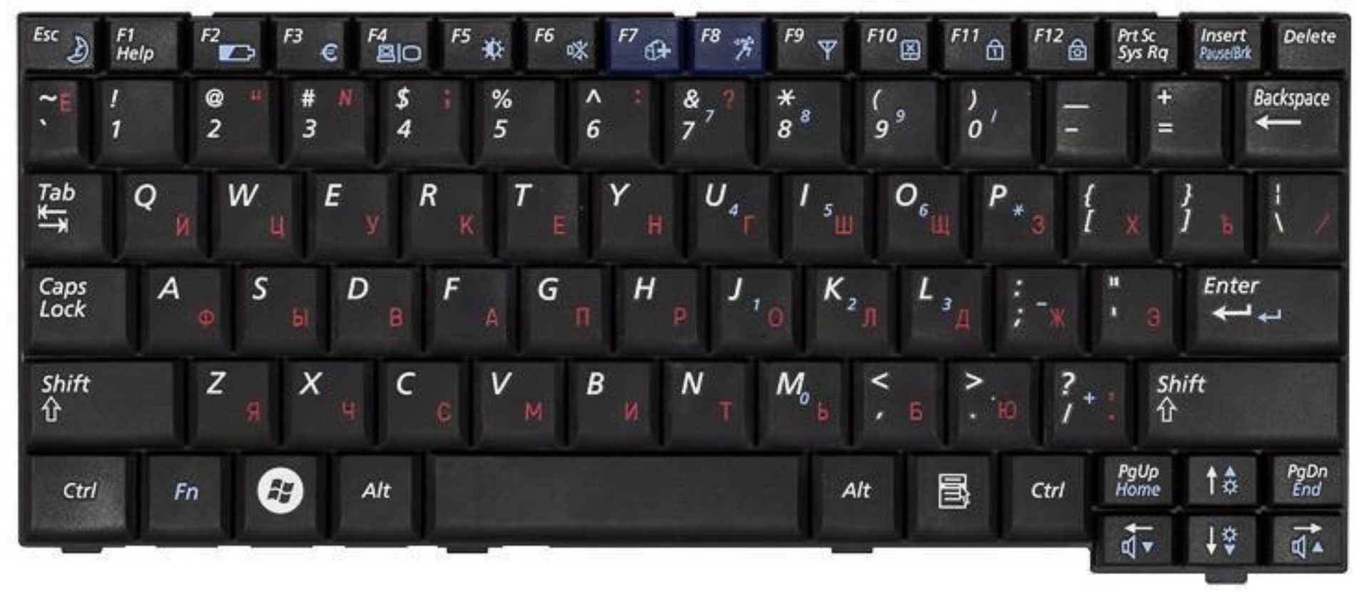 Клавиатура Samsung N130 OEM