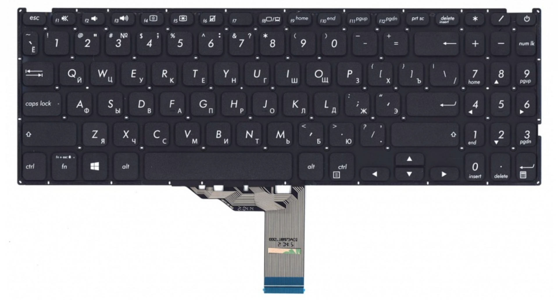 Клавиатура Asus Pro PX574 OEM