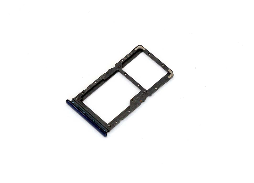 Лоток для SIM-карты Xiaomi Redmi Note 7 синий