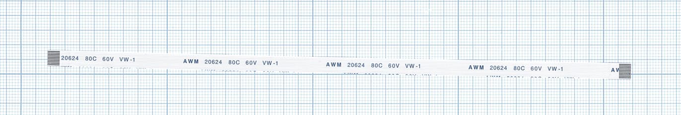 Шлейф универсальный 10pin, шаг 0,8мм, длина 20см