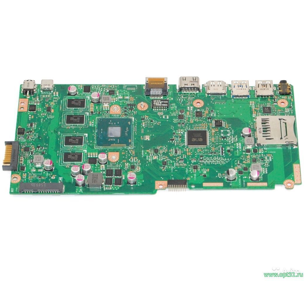 Материнская плата Asus X540SA + Intel N3700 4 ядра / 4gb ОЗУ