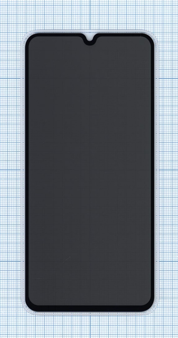 Защитное стекло Privacy "Анти-шпион" для Realme X Lite