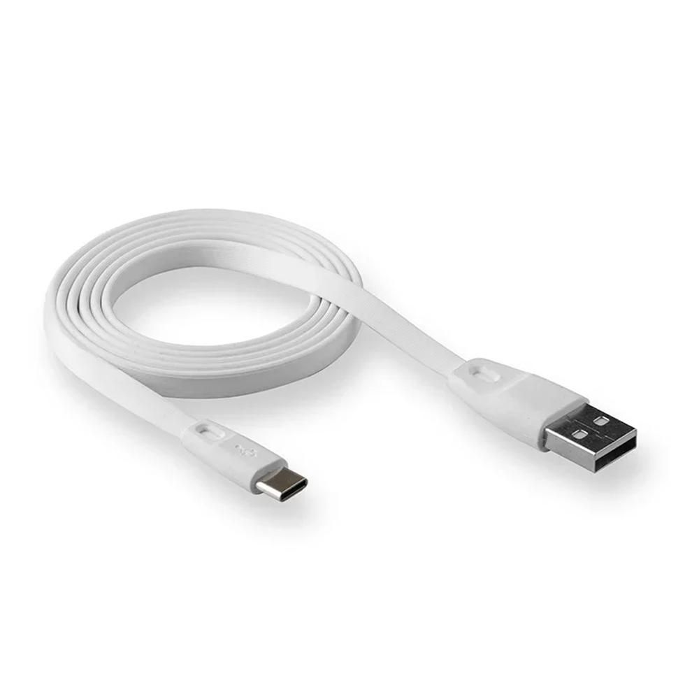 Кабель USB - TYPE-C WALKER C320 белый (1м)