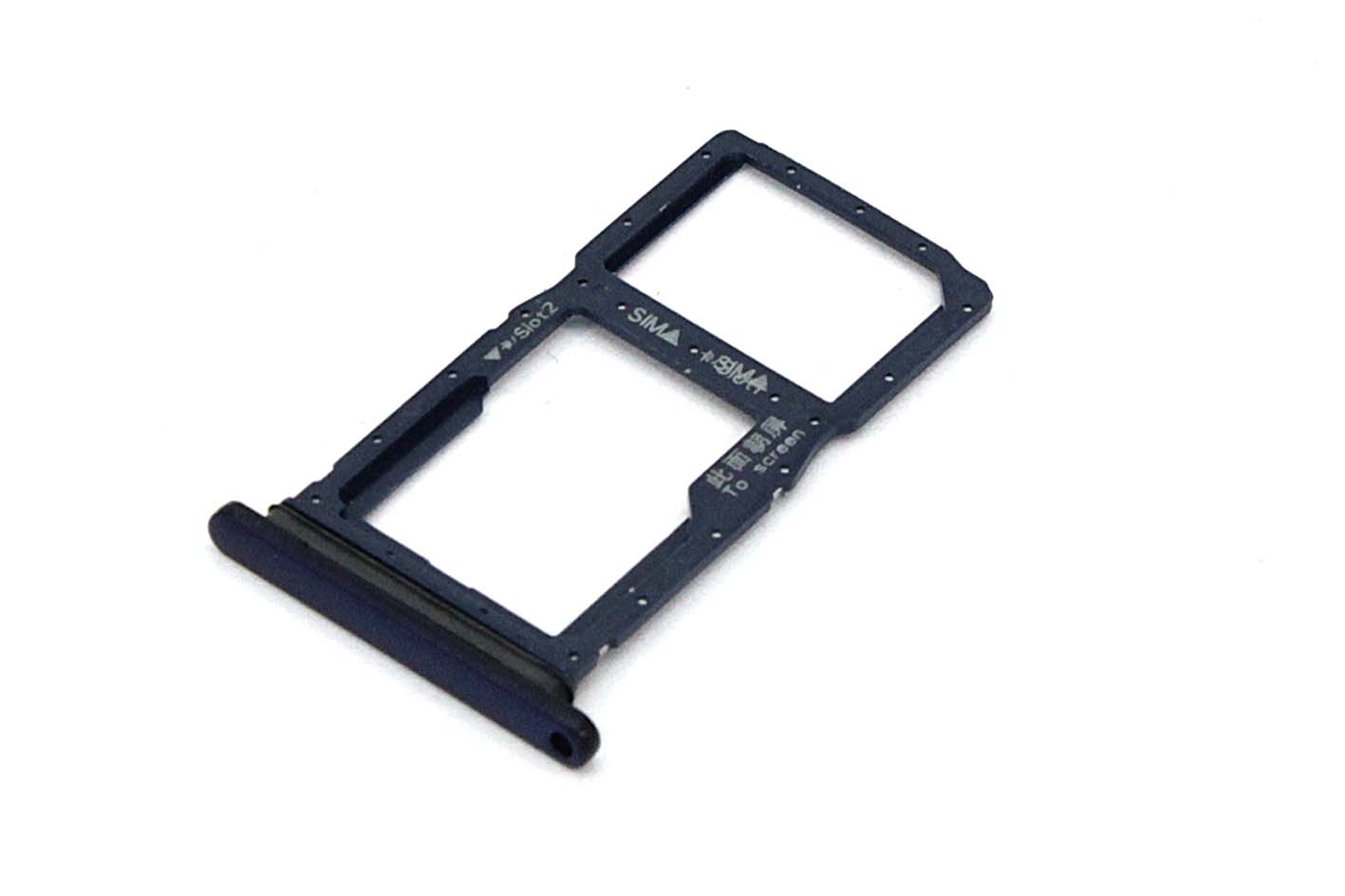 Лоток для SIM-карты Huawei Y9s синий