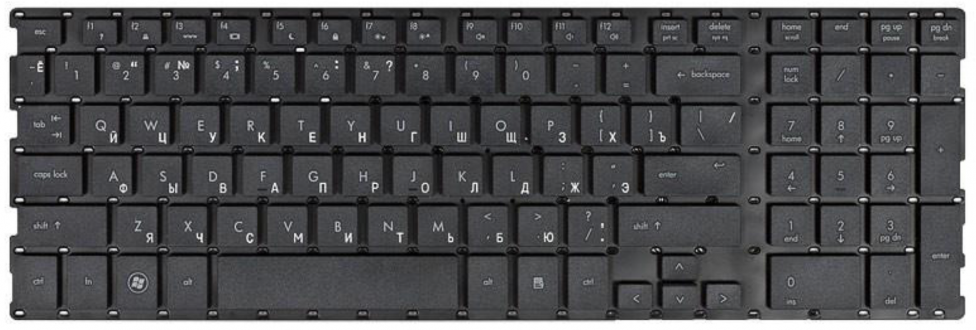 Клавиатура HP ProBook 4510s OEM