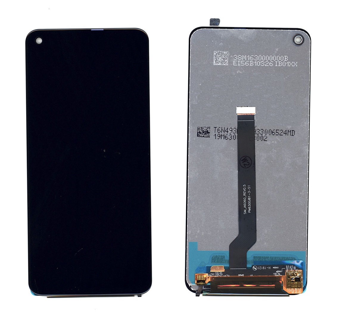 Дисплей для Samsung Galaxy A60 SM-A606 в сборе с тачскрином (OLED) черный