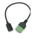 Кабель со сборным  разъемом USB Type C мама