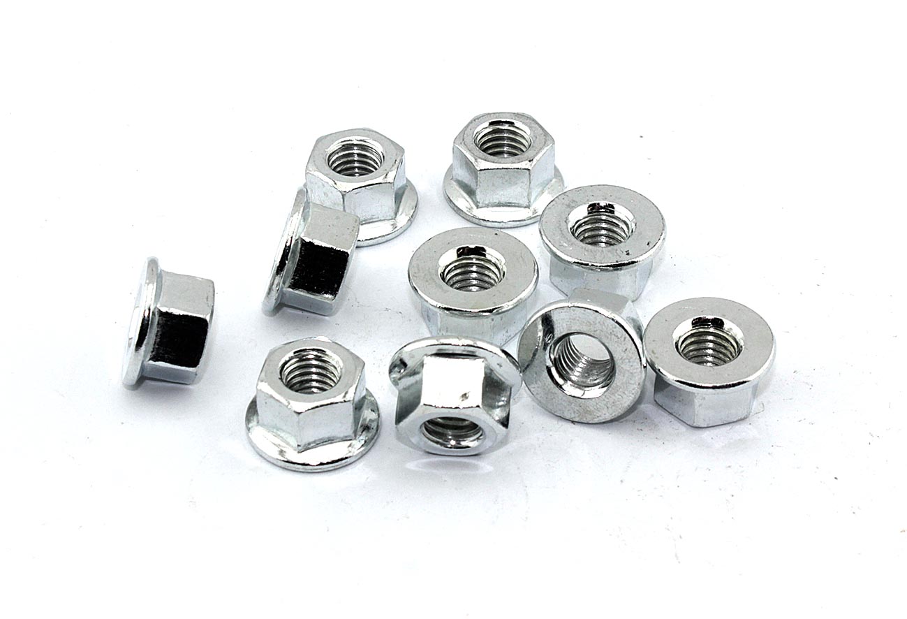 Гайка М8 правая резьба для бензопил 120031