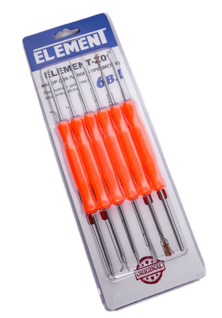 Набор инструментов ELEMENT Z-01  профессиональный для пайки